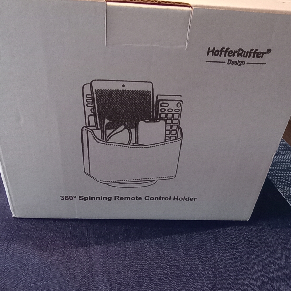 HofferRuffer 360° Spinning Remote Control Holder